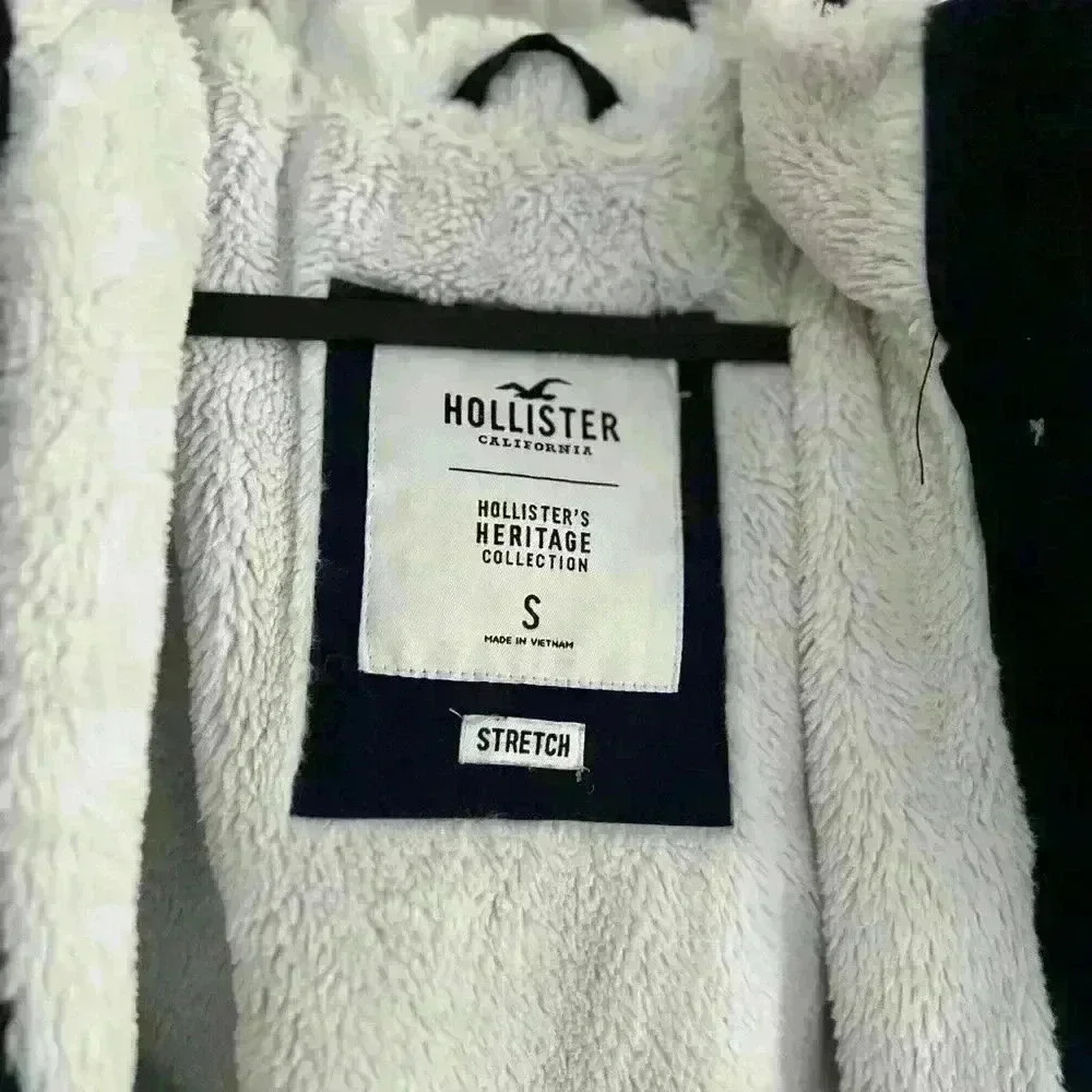 Hollister coat navy blue - Picture 8 of 8